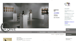 Desktop Screenshot of galleriakone.fi